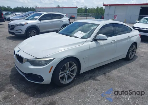 2018 BMW 430I Gran Coupe from USA, damaged, VIN WBA4J1C53JBG77240